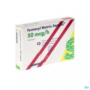 Fentanyl Pleister 50mcg/uur (Mylan)